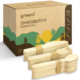 greenli Einwegbesteck Holz gebuendelt mit Verpackung - 150er Set